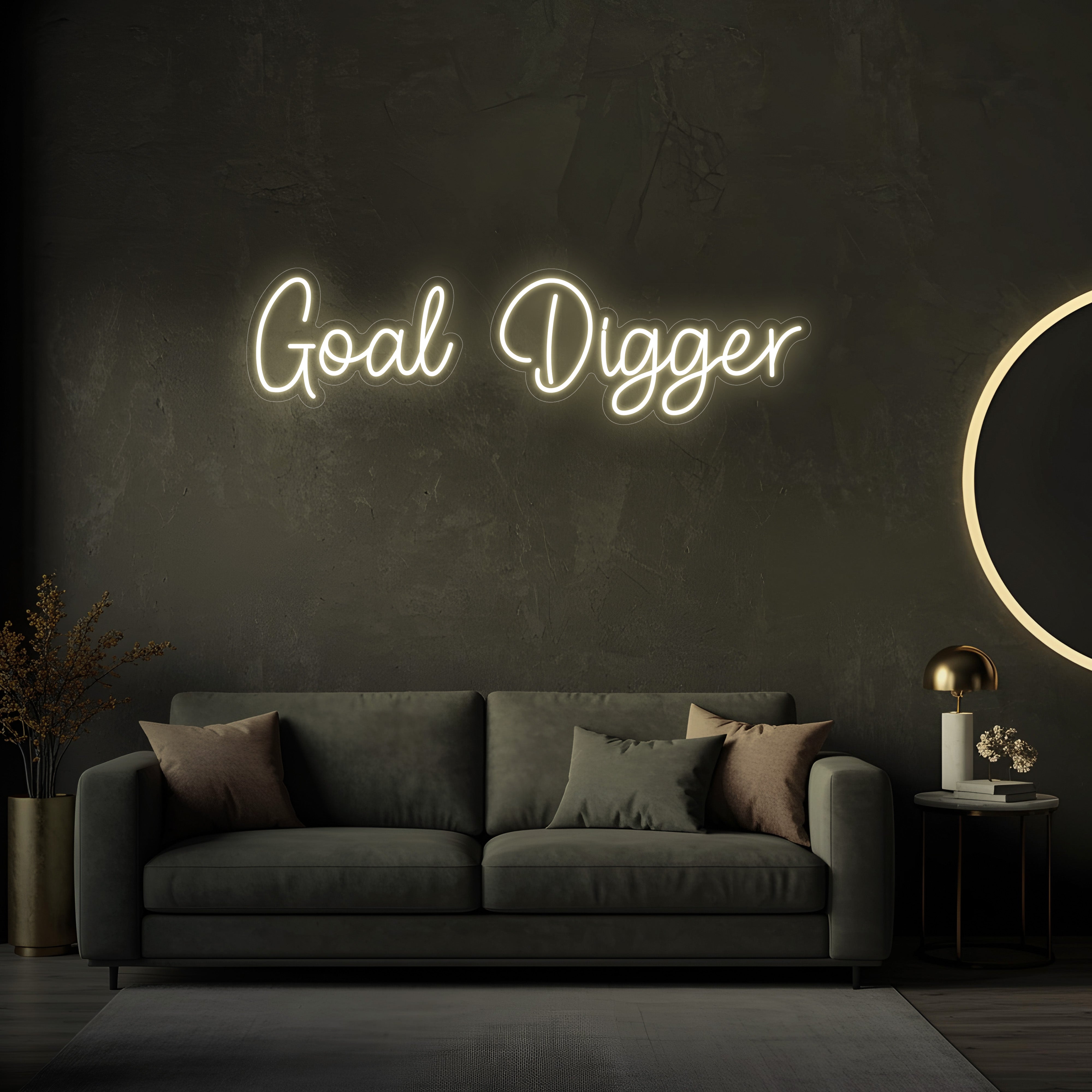 Goal Digger LED Neon Sign