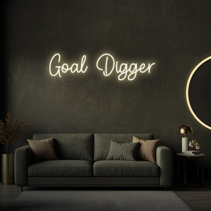 Goal Digger LED Neon Sign