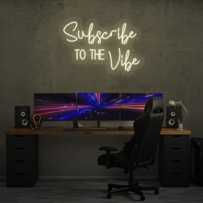 Subscribe to the Vibe LED Neon Sign