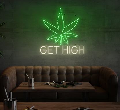 Get High LED Neon Sign