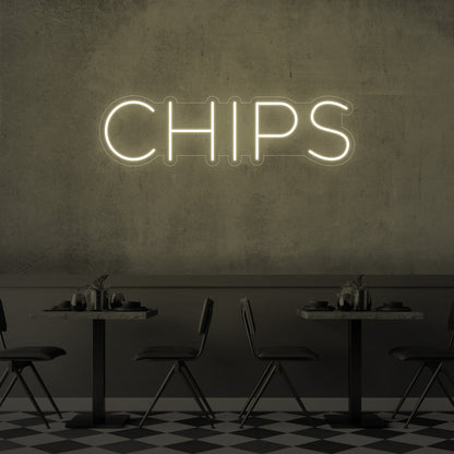 Chips LED Neon Sign