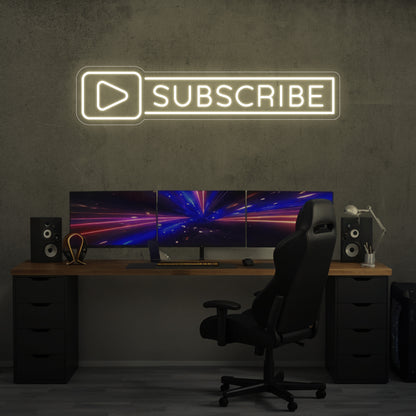 SUBSCRIBE LED Neon Sign