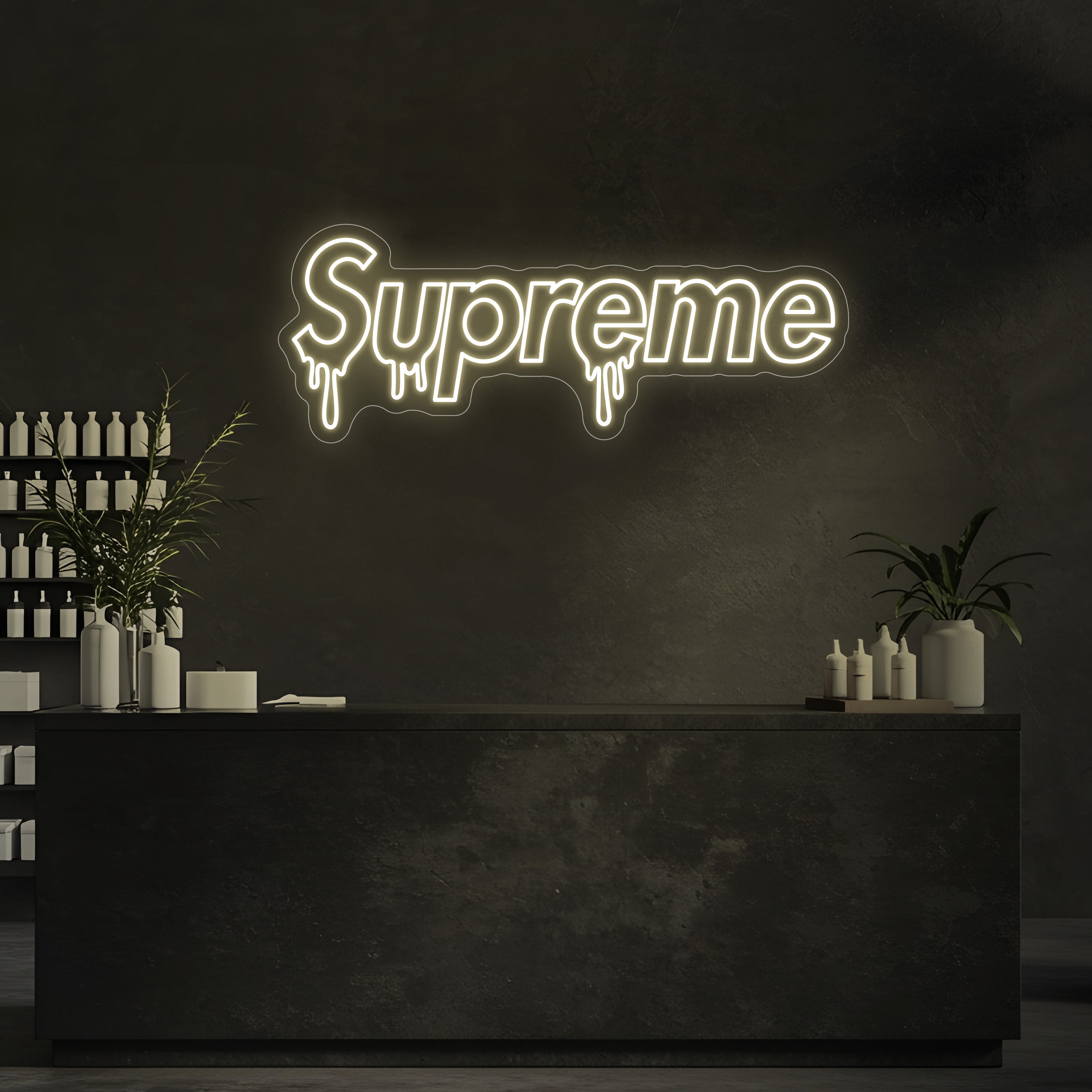 Drip Supreme LED Neon Sign