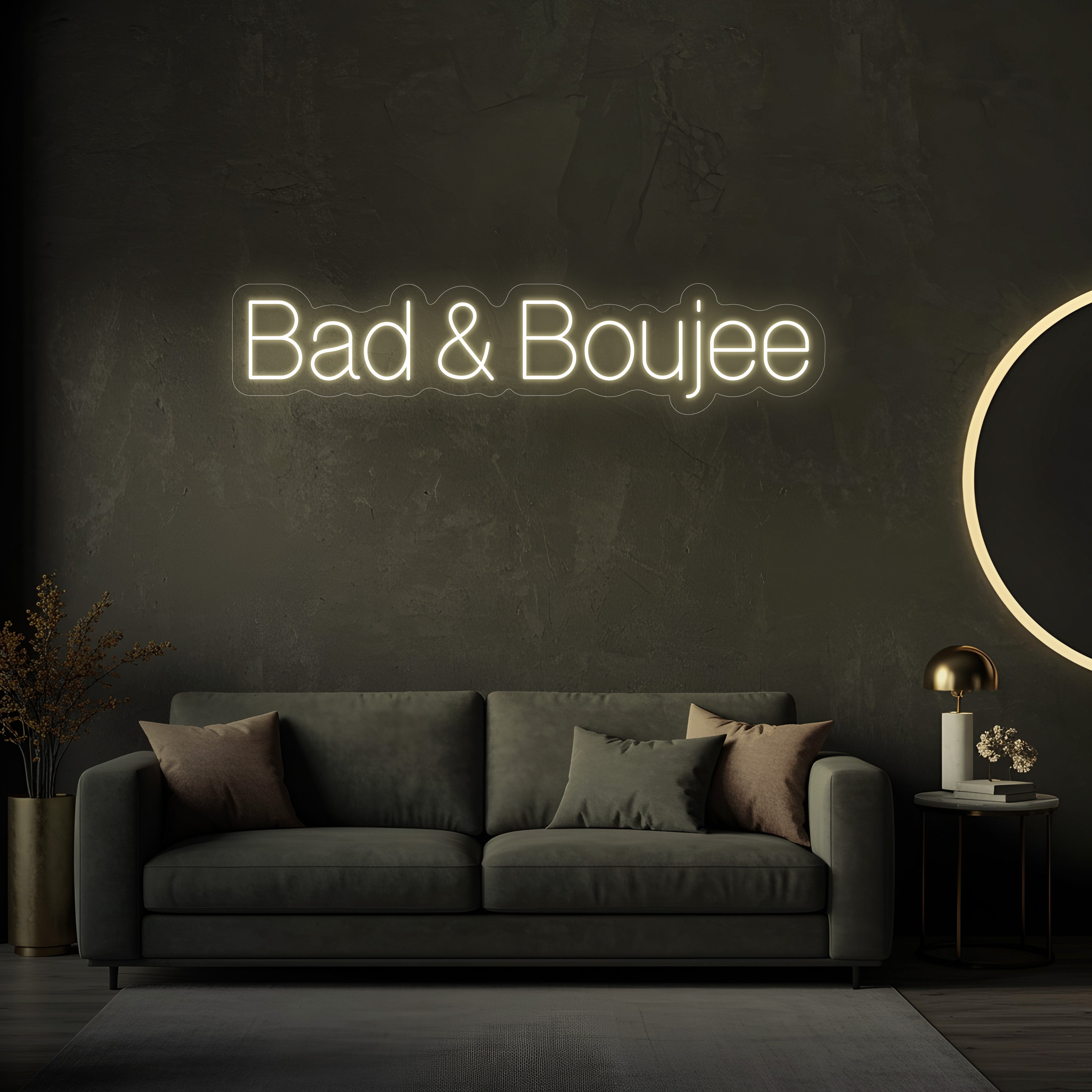 Bad & Boujee LED Neon Sign