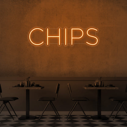 Chips LED Neon Sign