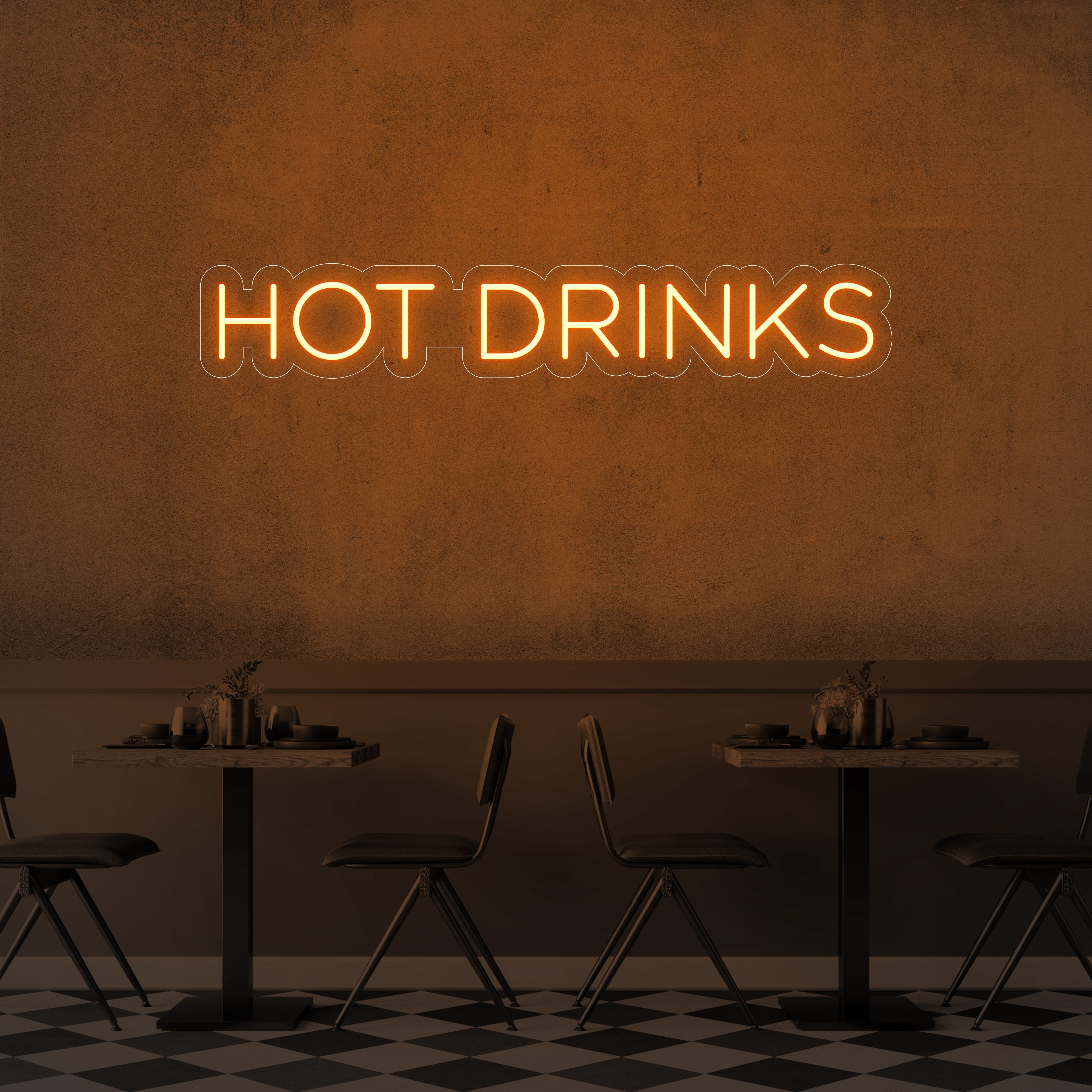 Hot Drinks LED Neon Sign