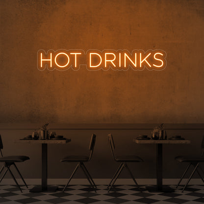 Hot Drinks LED Neon Sign