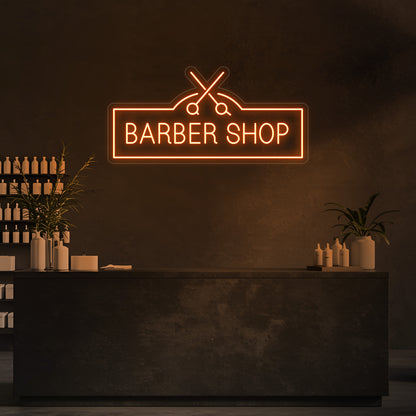 Barber Shop LED Neon Sign