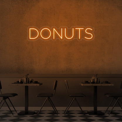 Donuts LED Neon Sign