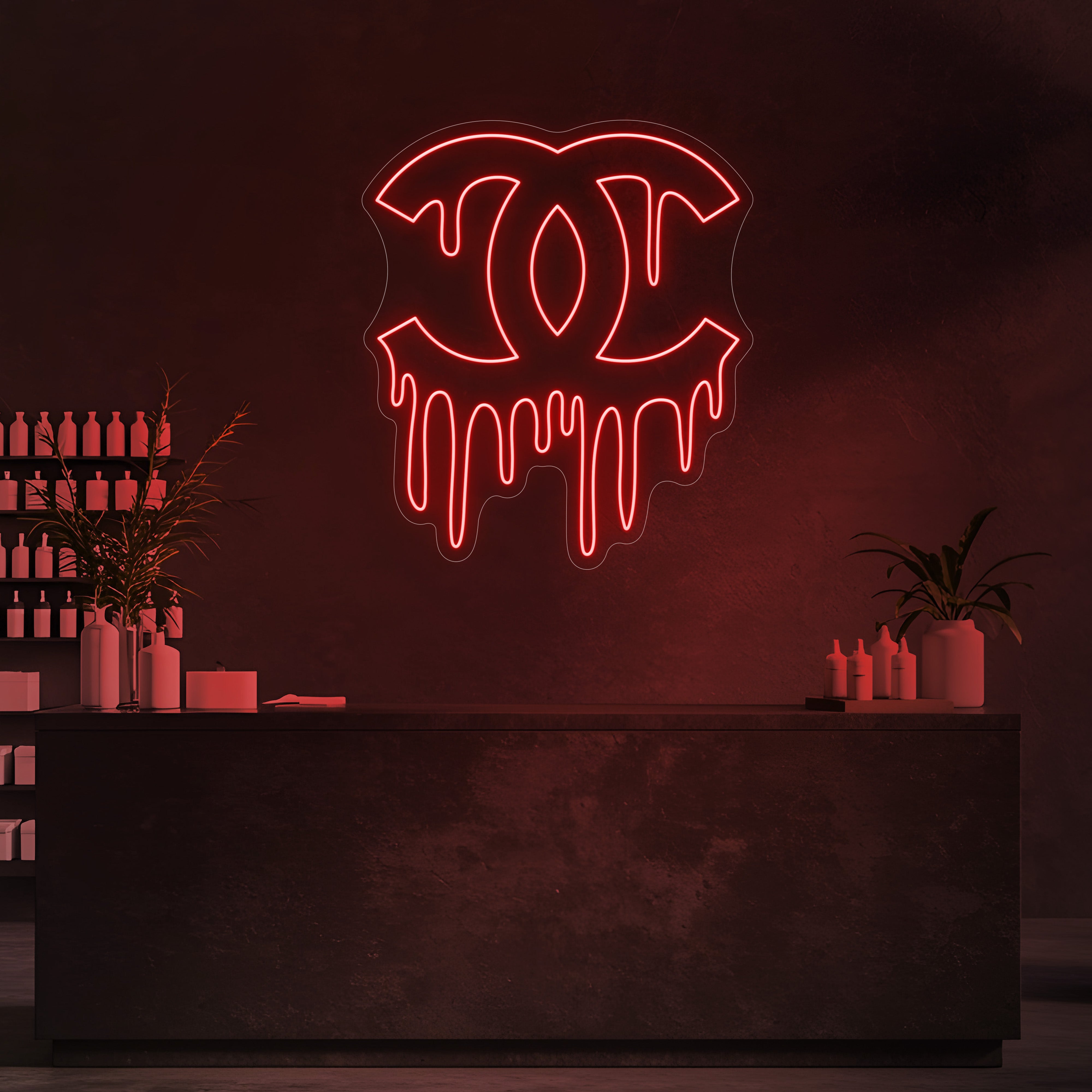 Drip Coco LED Neon Sign