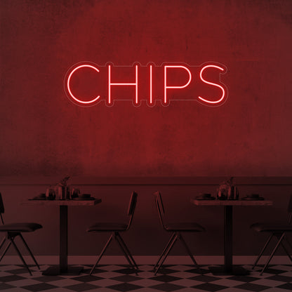 Chips LED Neon Sign