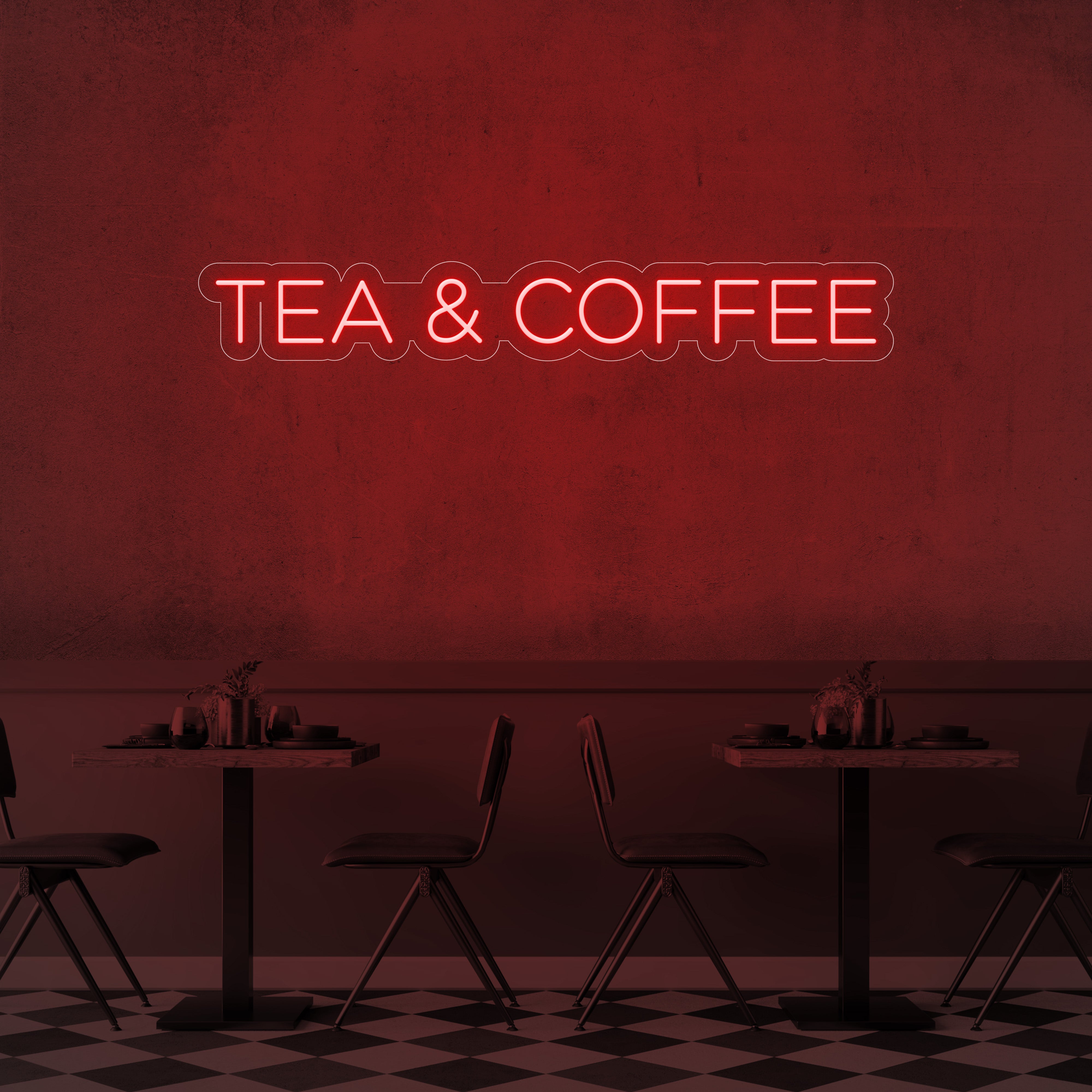 Tea & Coffee LED Neon Sign