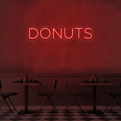 Donuts LED Neon Sign