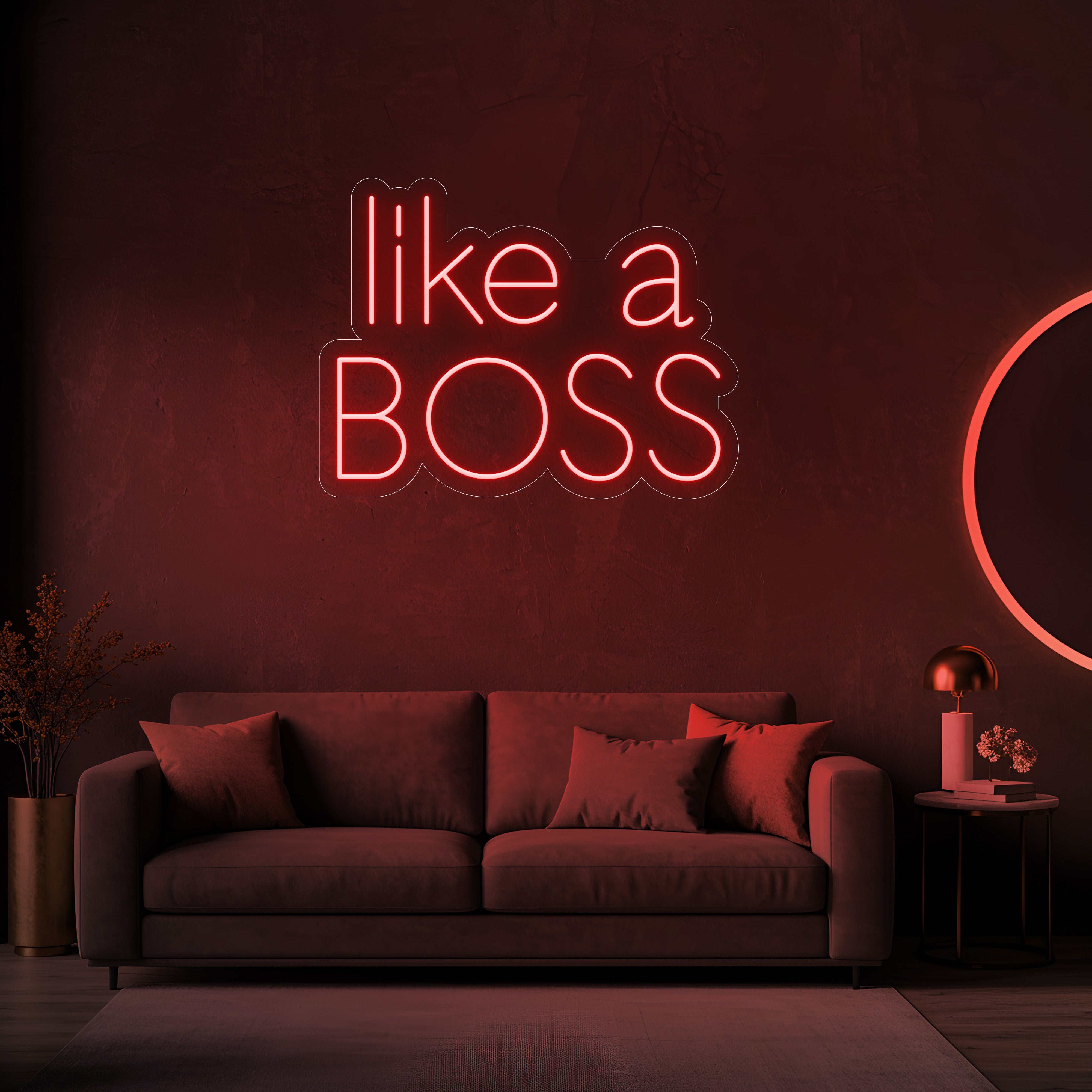 Like a Boss LED Neon Sign