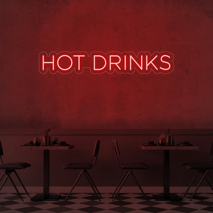Hot Drinks LED Neon Sign