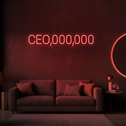CEO,000,000 LED Neon Sign