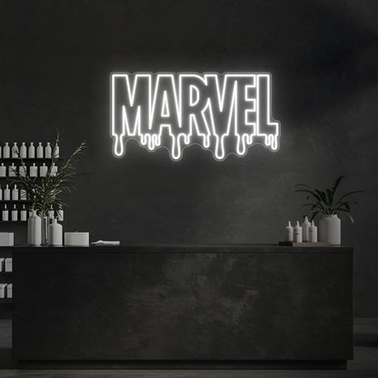 Drip Marvel LED Neon Sign