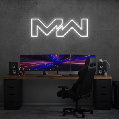 MW Logo LED Neon Sign