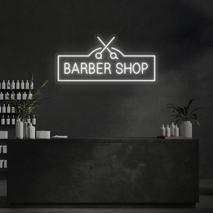 Barber Shop LED Neon Sign