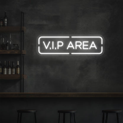 V.I.P Area LED Neon Sign