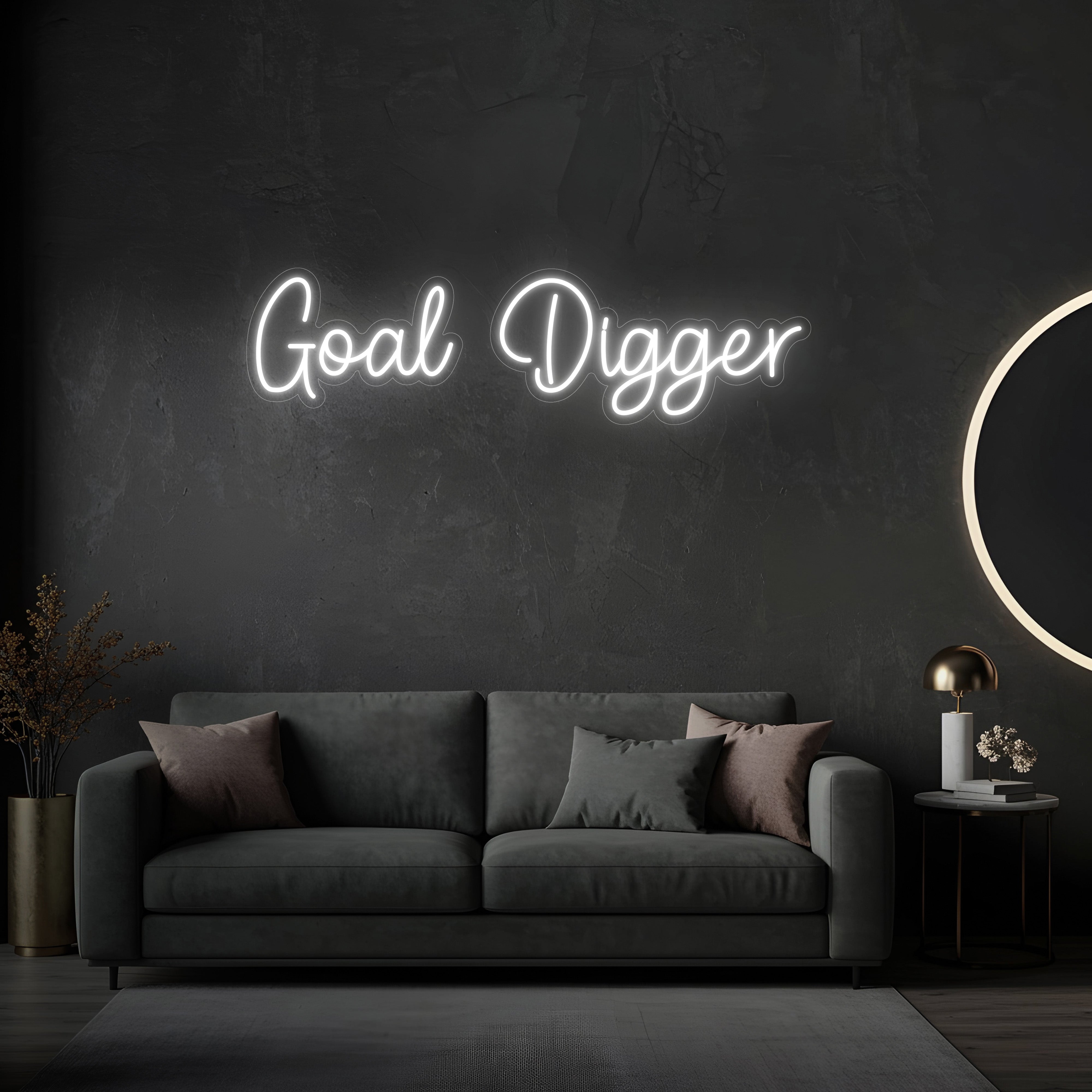 Goal Digger LED Neon Sign