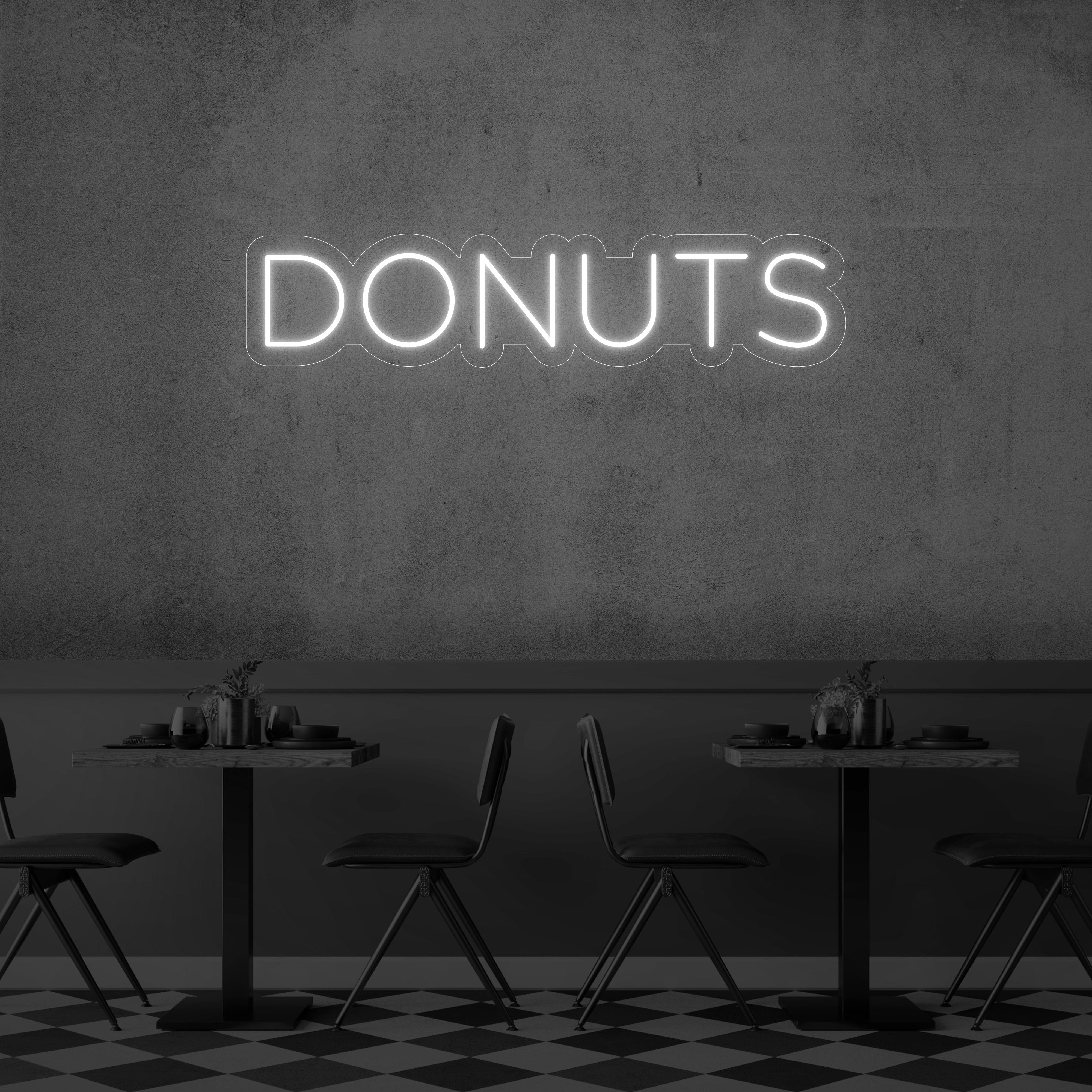 Donuts LED Neon Sign