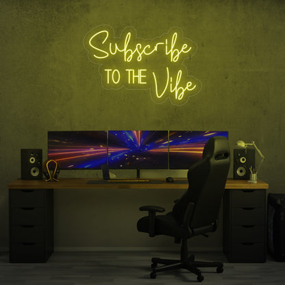 Subscribe to the Vibe LED Neon Sign