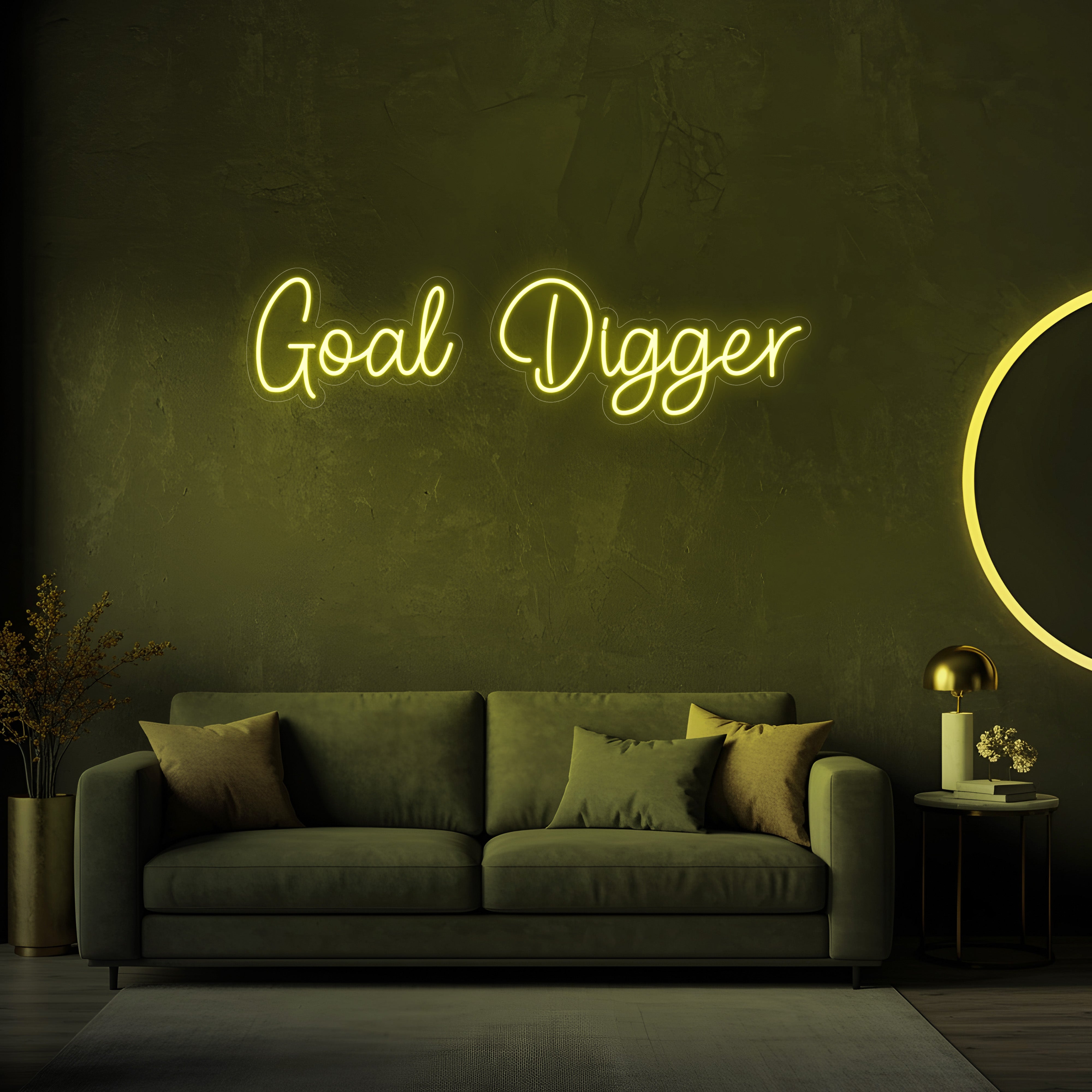 Goal Digger LED Neon Sign