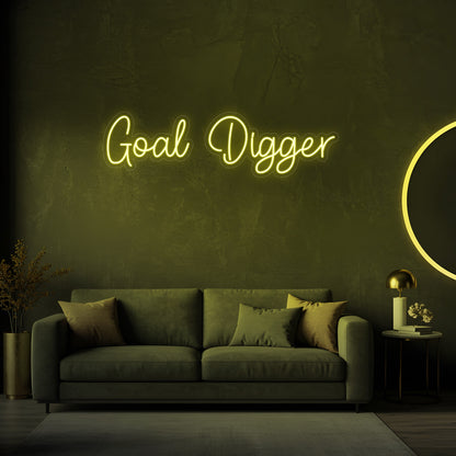 Goal Digger LED Neon Sign