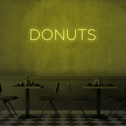 Donuts LED Neon Sign