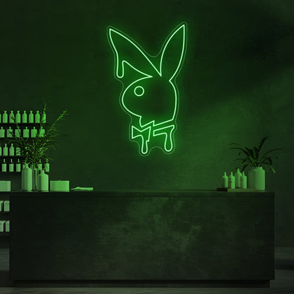 Drip Bunny LED Neon Sign