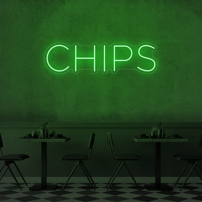 Chips LED Neon Sign