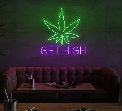Get High LED Neon Sign