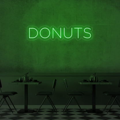 Donuts LED Neon Sign