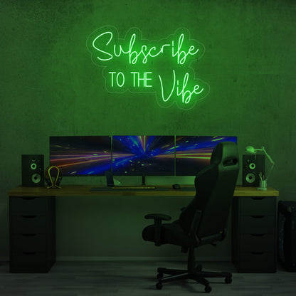Subscribe to the Vibe LED Neon Sign