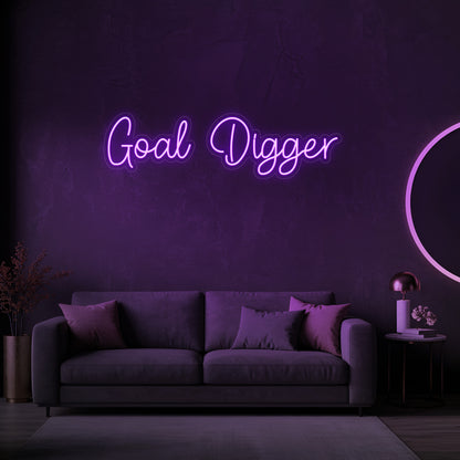 Goal Digger LED Neon Sign
