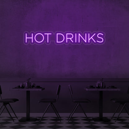 Hot Drinks LED Neon Sign