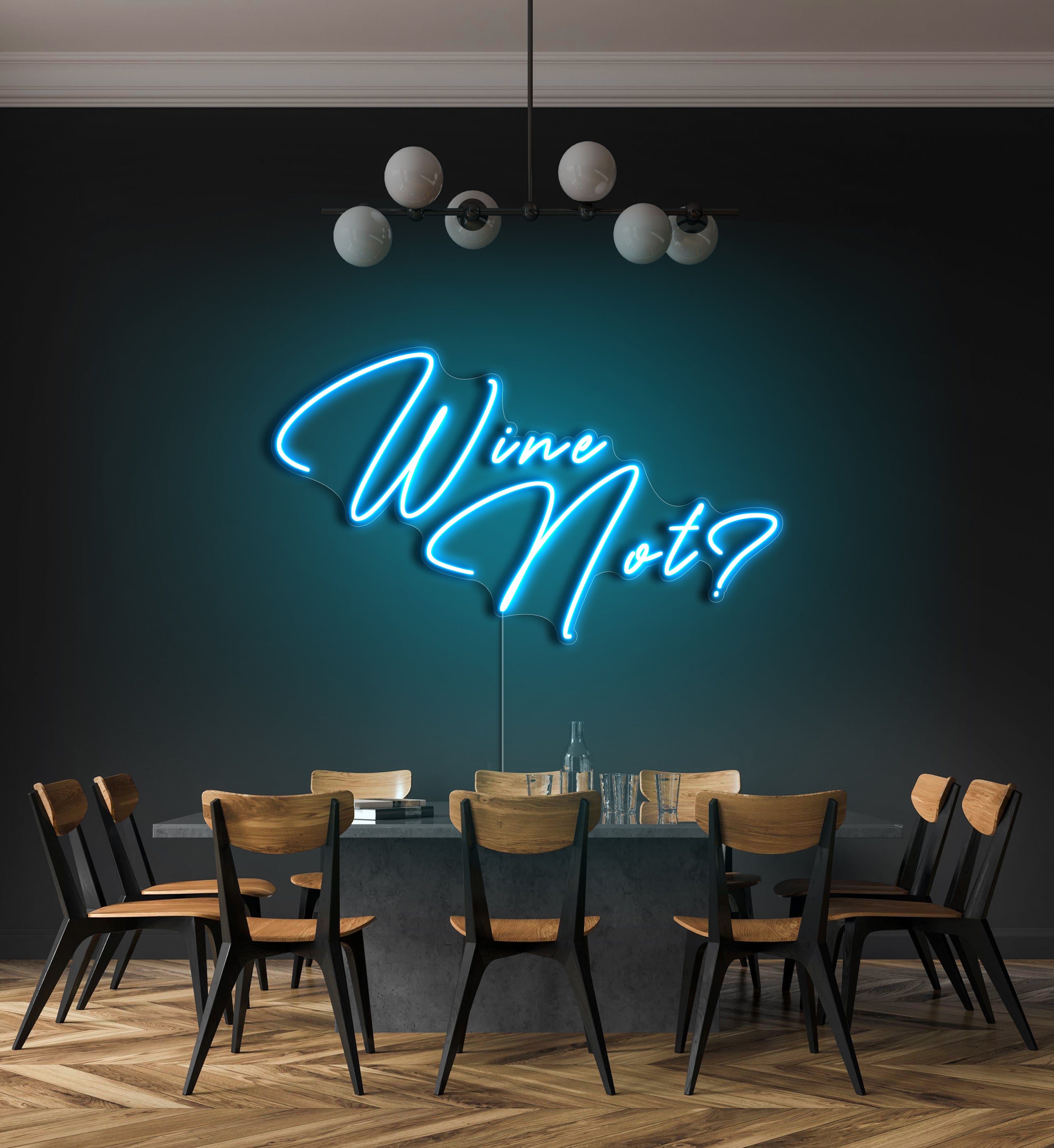 Wine Not? LED Neon Sign