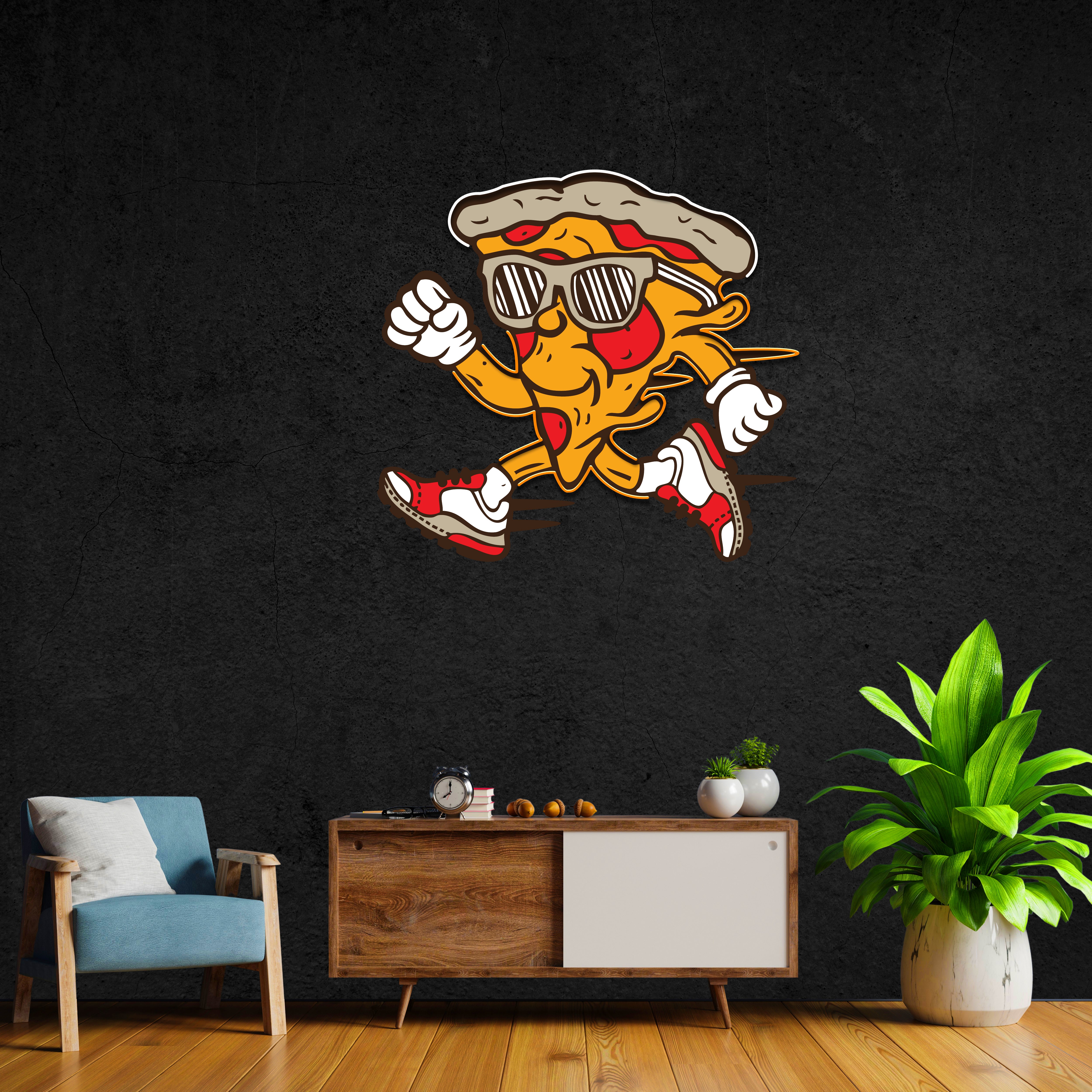 Pizza LED Neon Pop Art