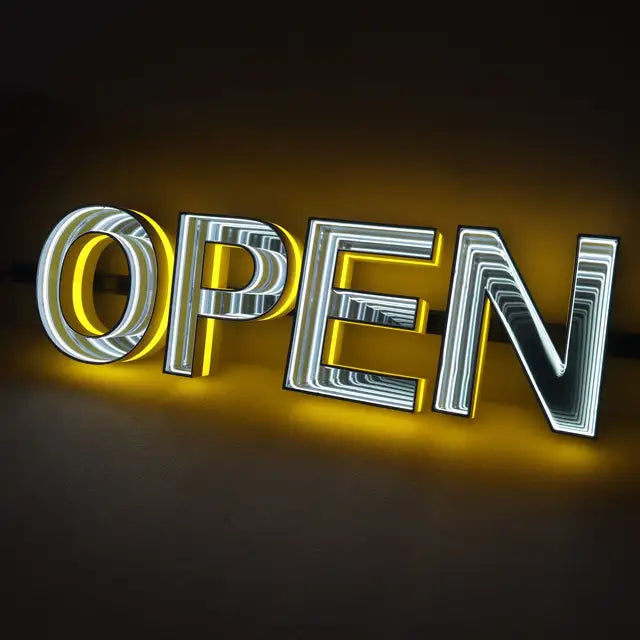 Infinity Mirror Track Letters