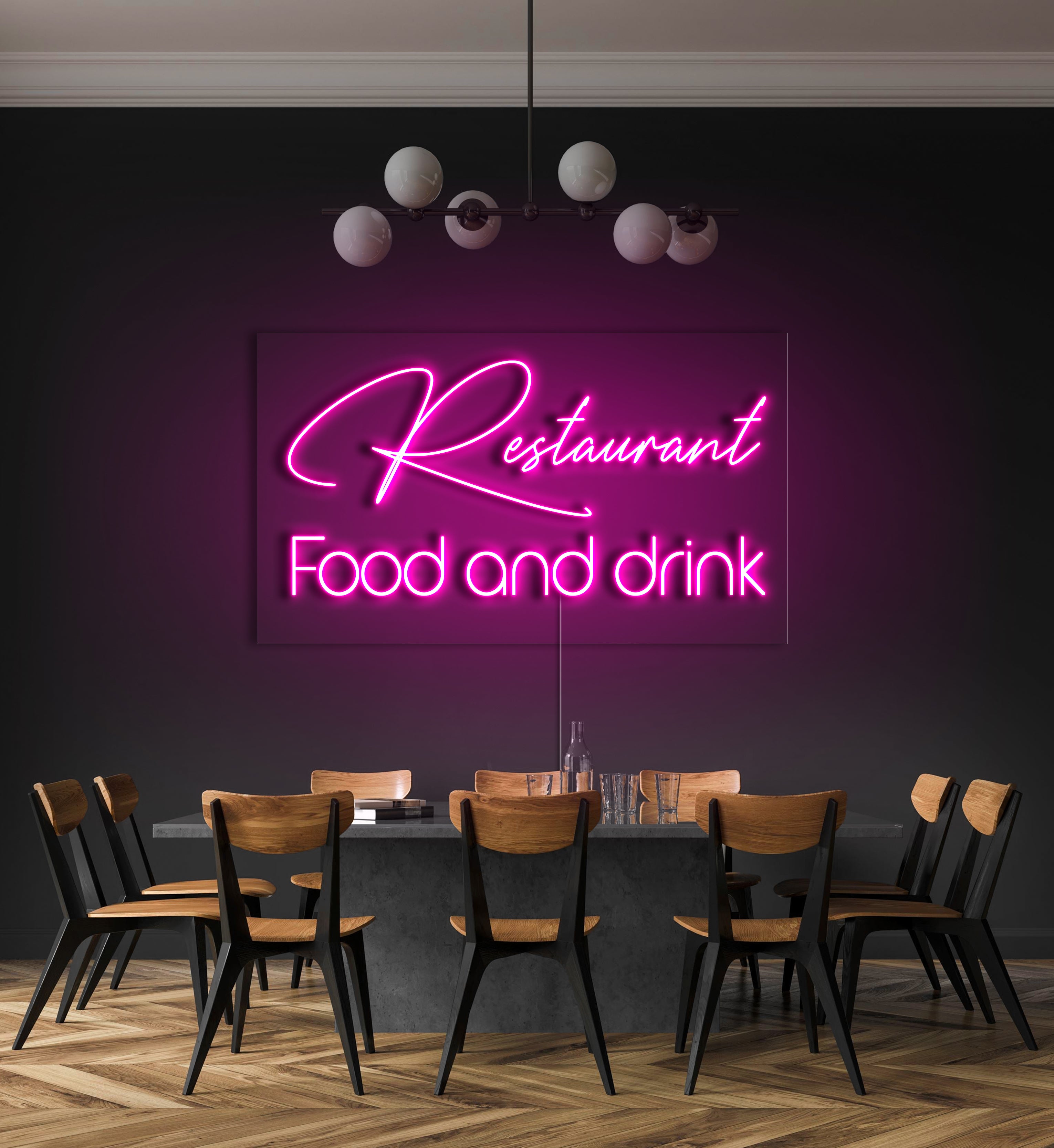 Restaurant Food & Drink LED Neon Sign