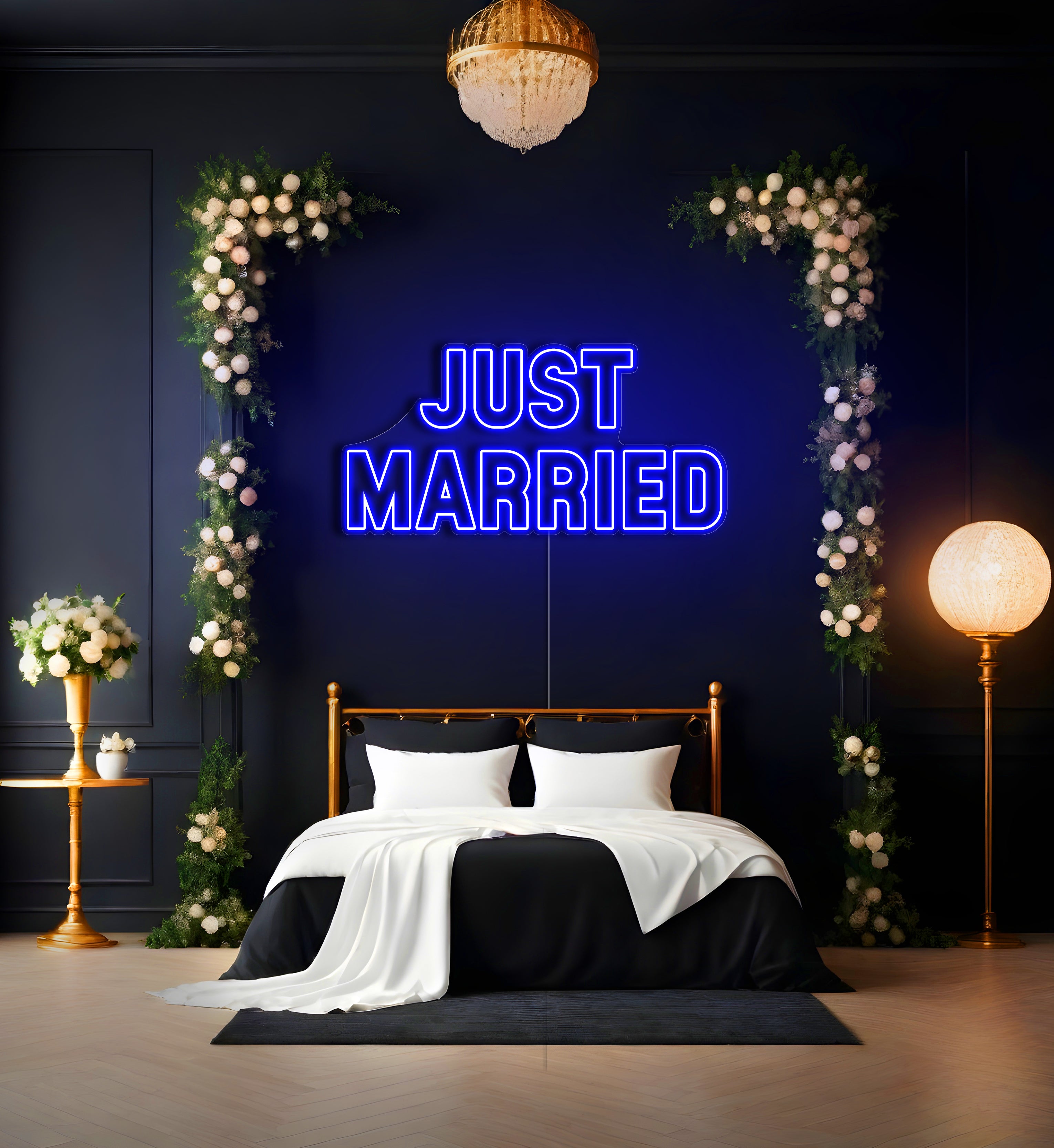 Just Married LED Neon Sign