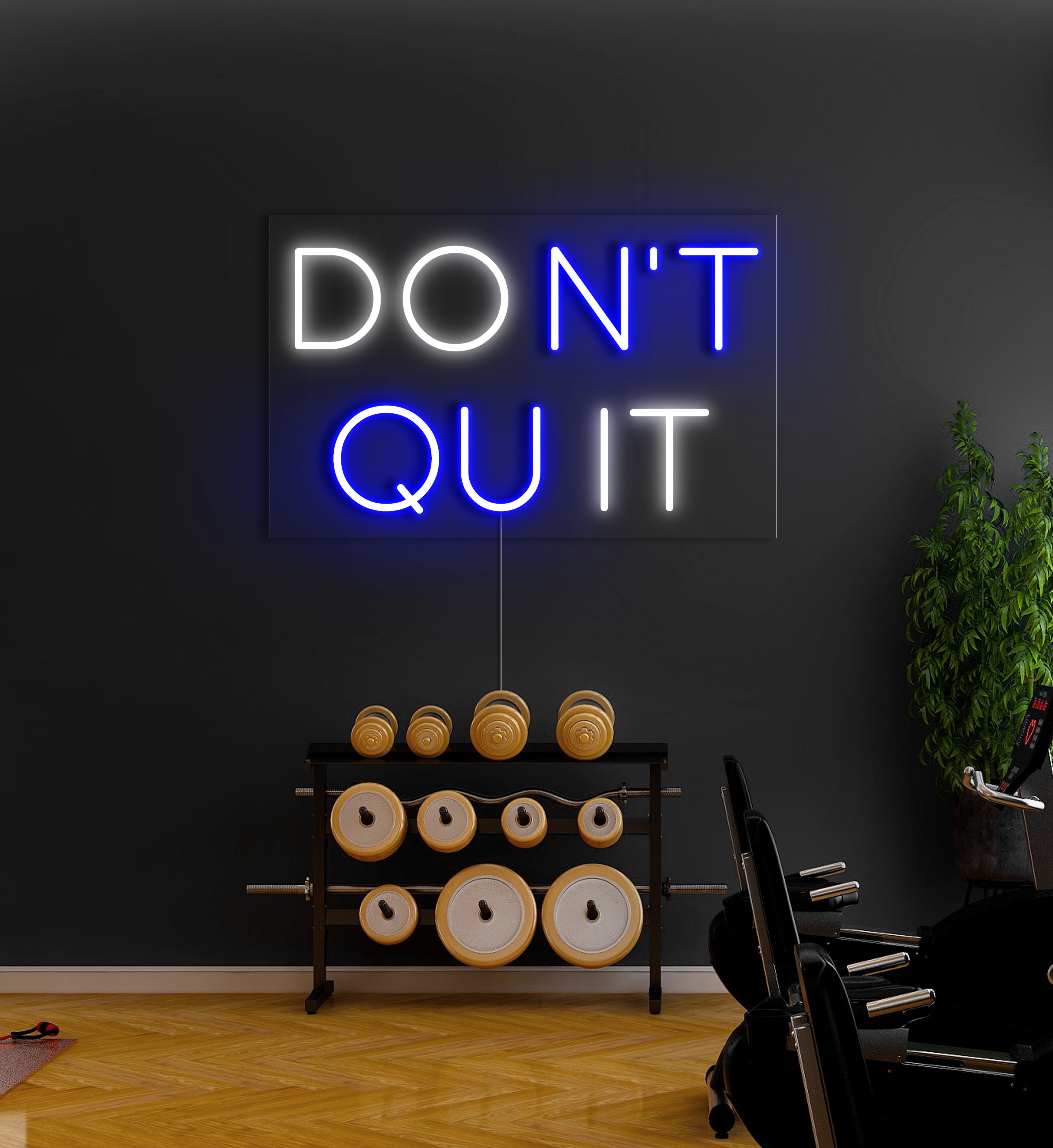 Don't Quit LED Neon Sign