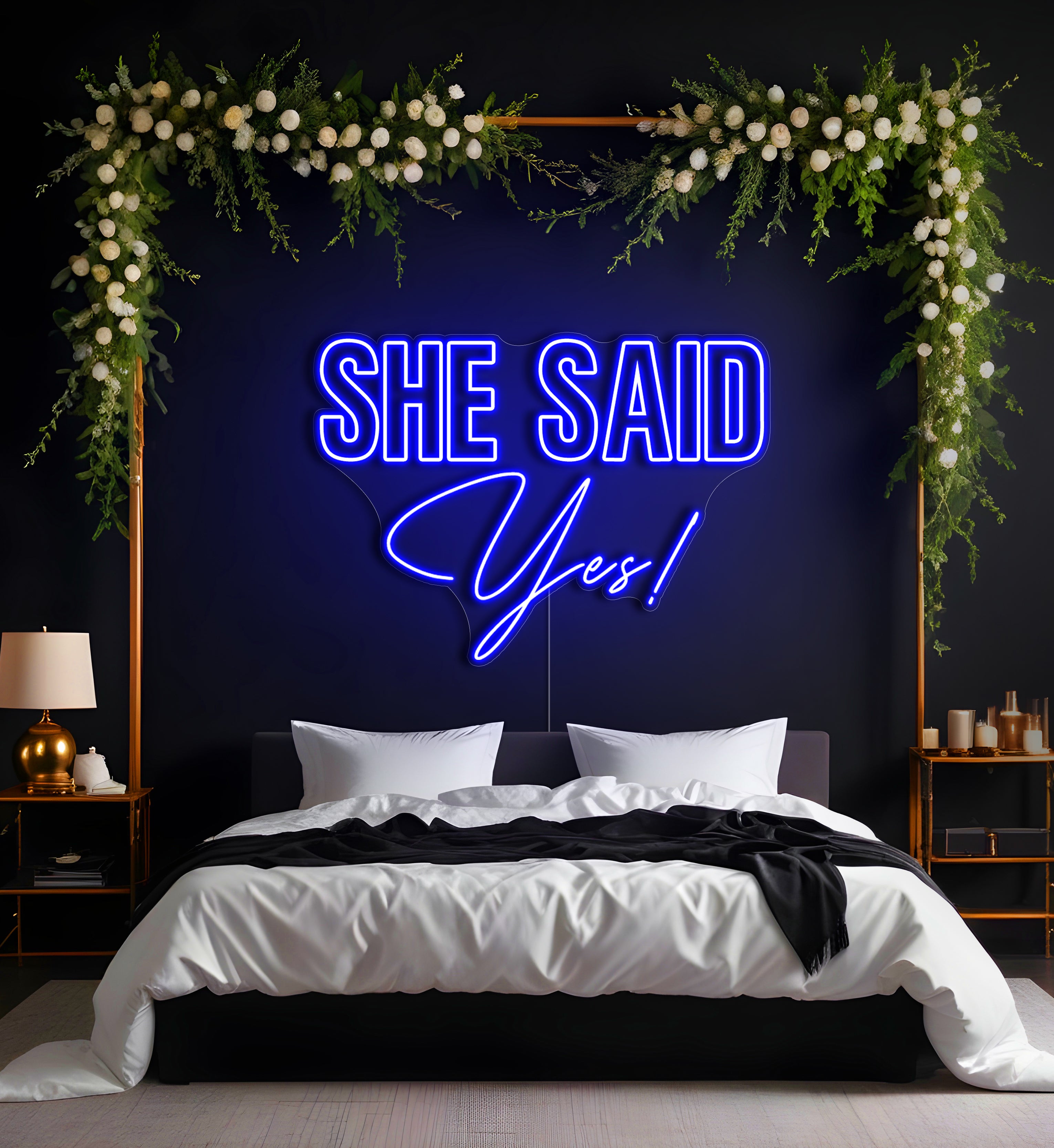She Said Yes! LED Neon Sign