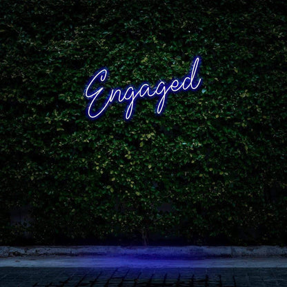 Engaged LED Neon Sign