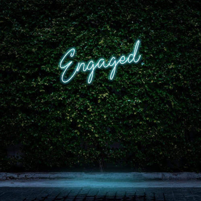 Engaged LED Neon Sign