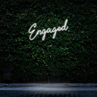 Engaged LED Neon Sign