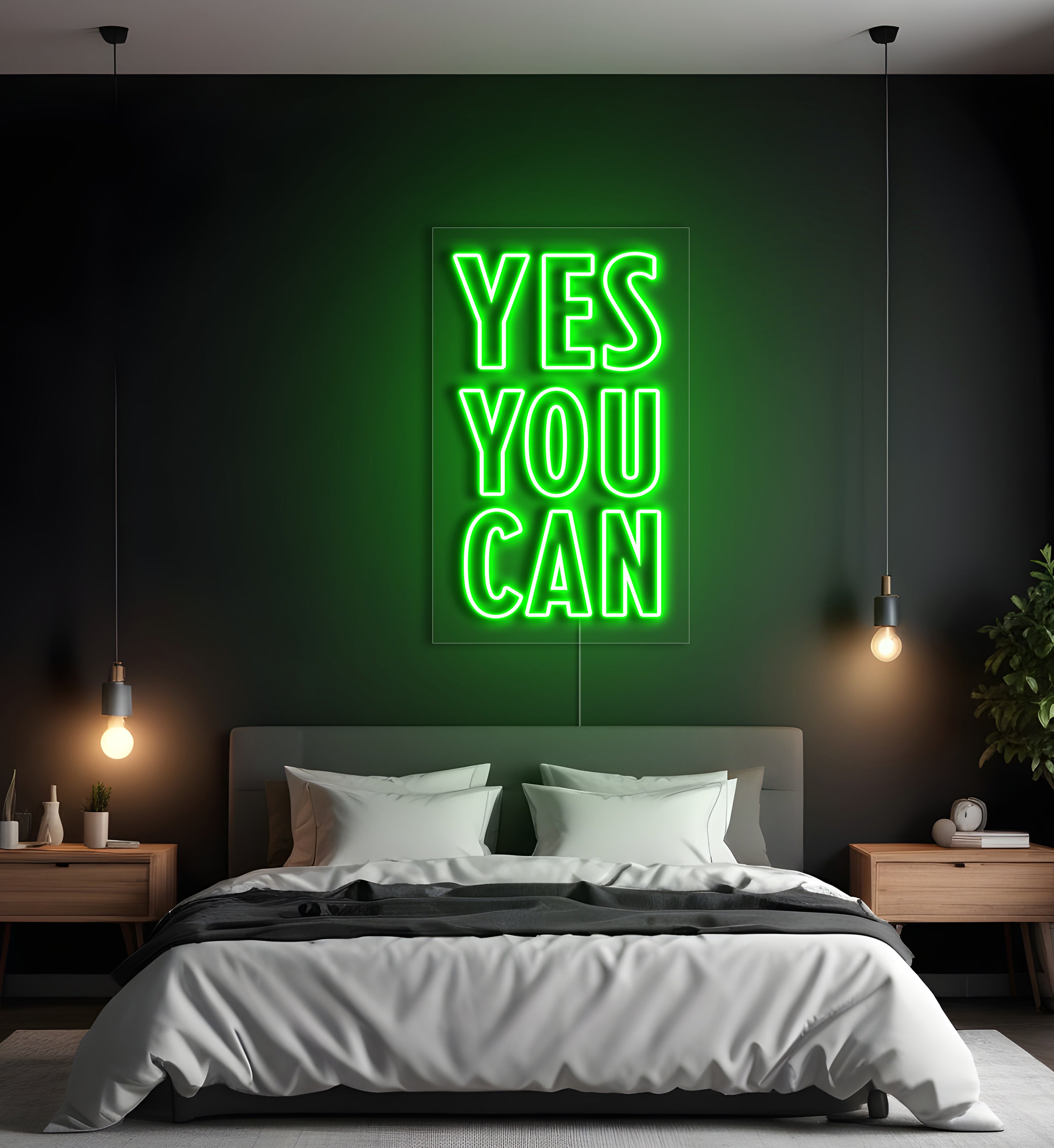 Yes You Can LED Neon Sign