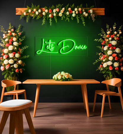 Let's Dance LED Neon Sign