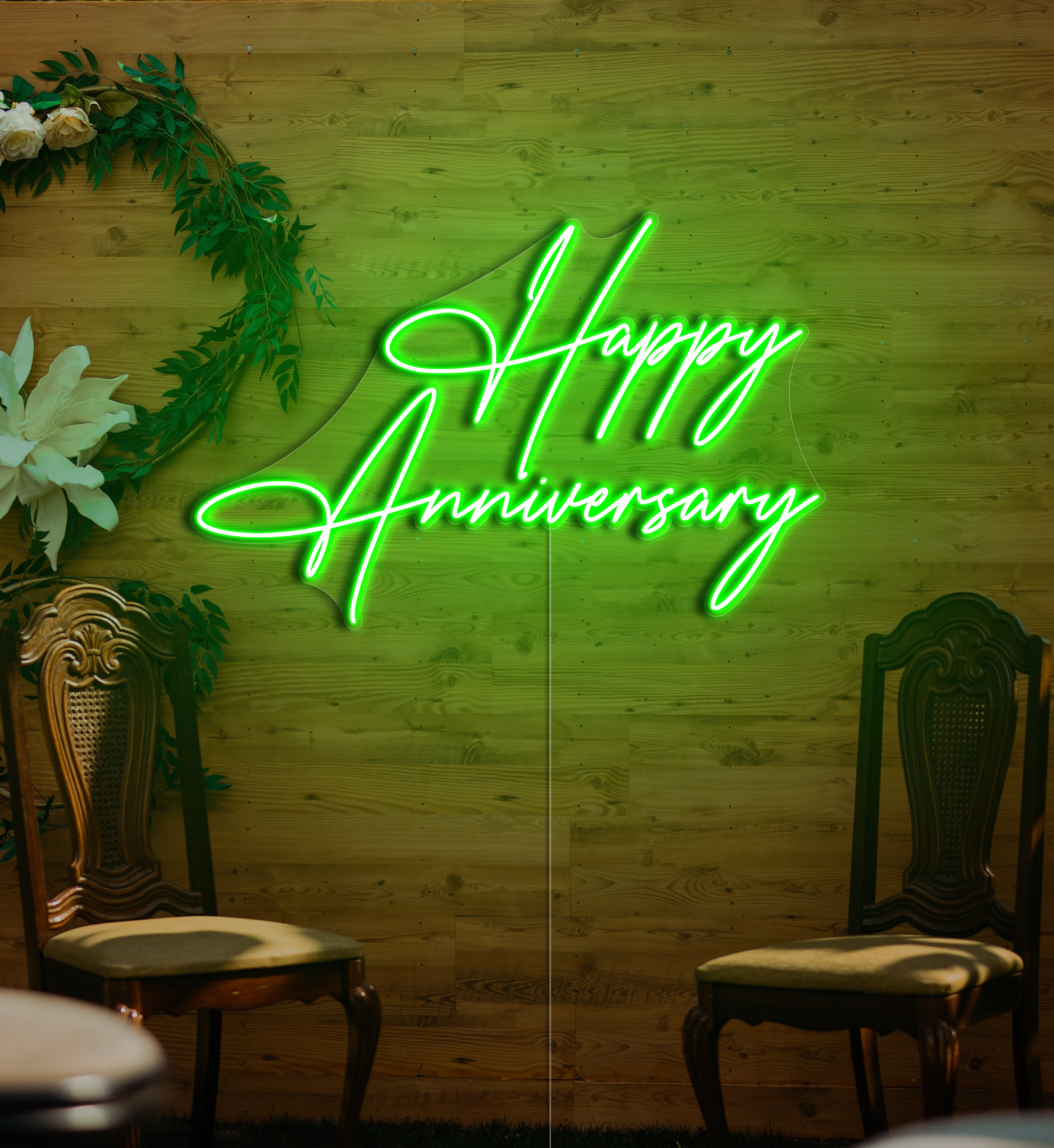 Happy Anniversary LED Neon Sign